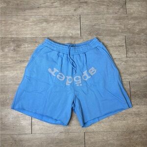 Sp5der Blue Shorts